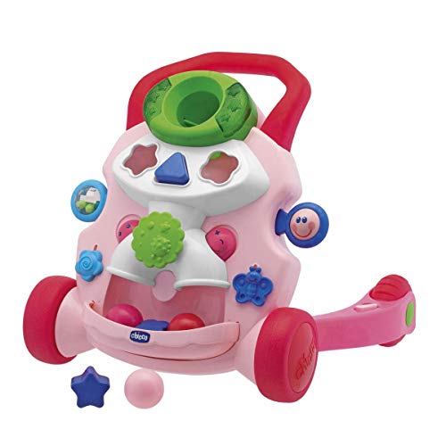 Chicco- Trott'Gym Primeros Pasos Musicales Rosa, Color, 9m+ (00065261200010)