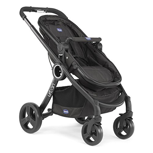 Chicco Urban plus -Carrito transformable en capazo y silla de paseo, color gris