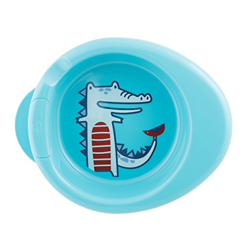 Chicco Warmy Plate - Plato termo 2 en 1, 6 m+, azul