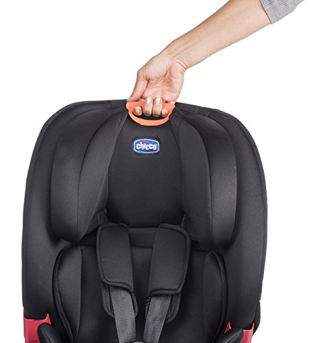 Chicco YOUniverse Fix, Silla de coche grupo 1/2/3 Isofix, negro