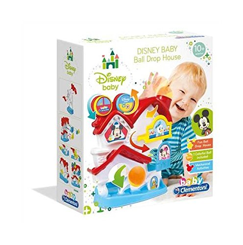 Clementoni- Mickey Baby Casa Actividades +10 Meses, Multicolor, Norme (17204)