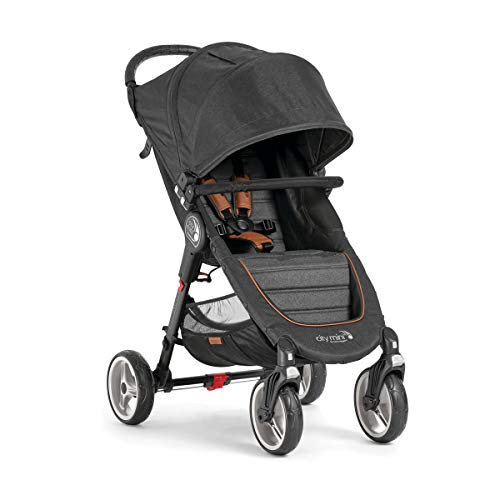 Cochecito Baby Jogger City Mini 4 Décimo Aniversario BJ2051657 con barra delantera incluida y sistema de doblado a una mano Quick-Fold