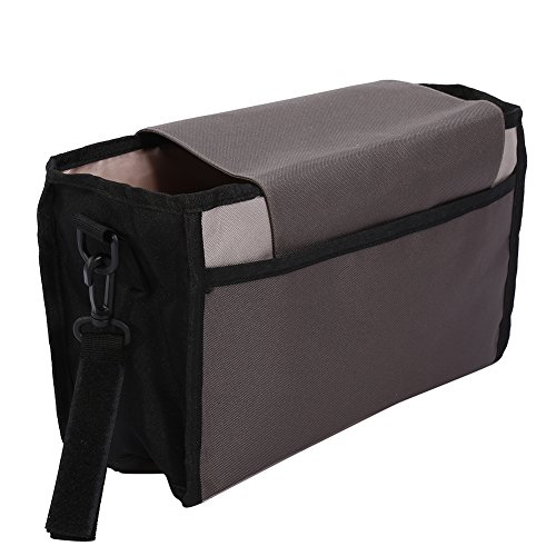 Cochecito de bebé multifunción Cochecito de bebé Bolsa de pañales Cochecito de bebé Bolsa de almacenamiento universal para recién nacido Colección de artículos para niños(negro)