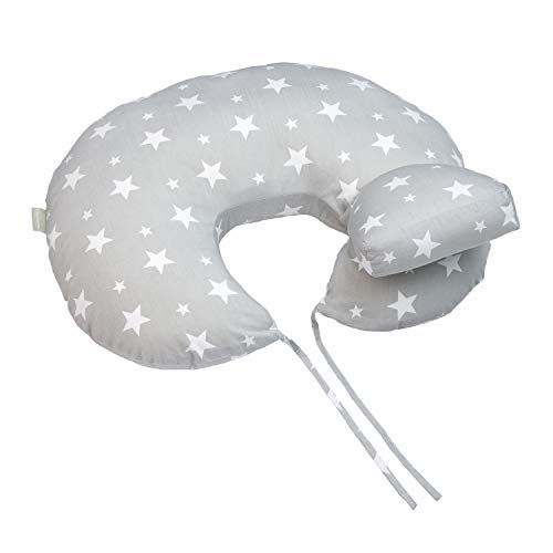 Cojin Lactancia Orgánico OEKO-TEX® - Almohada-s de Lactancia Materna - Cojin para Amamantar - Cojin Bebe