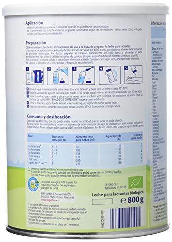 Combiotik Leche para Lactantes Biológica - 800 g