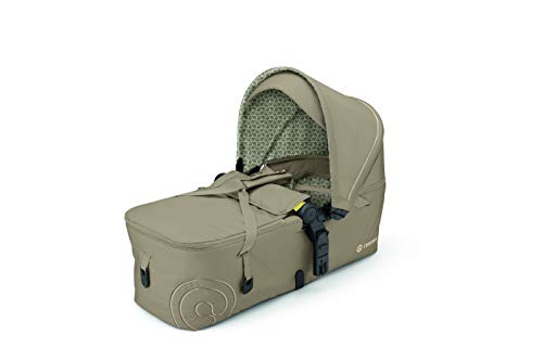 Concord SOSC0990 Soul Baby Set - Sistema Modular Silla Paseo Soul + Capazo Blando Scout, Apto desde el Nacimiento, Manillar Telescópico, Respaldo Regulable, Color Powder Beige