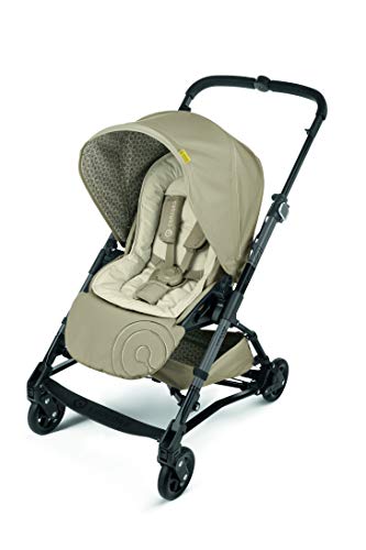 Concord SOSC0990 Soul Baby Set - Sistema Modular Silla Paseo Soul + Capazo Blando Scout, Apto desde el Nacimiento, Manillar Telescópico, Respaldo Regulable, Color Powder Beige