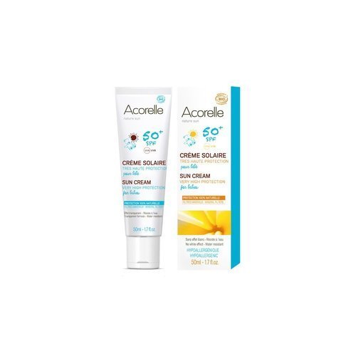 Crema Solar Bebé Spf50+ Bio 50 Ml de Acorelle