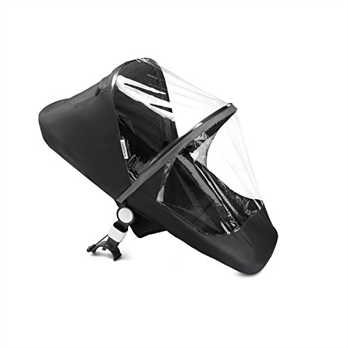 Cubierta para la Lluvia de Alta Calidad Bugaboo Fox/Cameleon, Negra