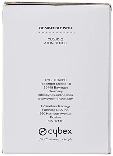 Cybex 516405001 Mosquitera para Portabebés Aton y Cloud, Negro