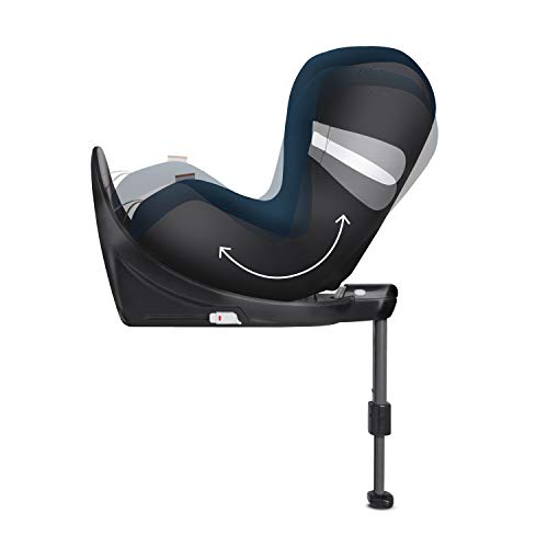 Cybex - Silla de coche grupo 0+/1 Sirona M2 i-size, desde el nacimiento hasta los 4 años, de 45 cm hasta 105 cm aproximadamente, 19 kg máximo, con base M, Negro (Premium Black)