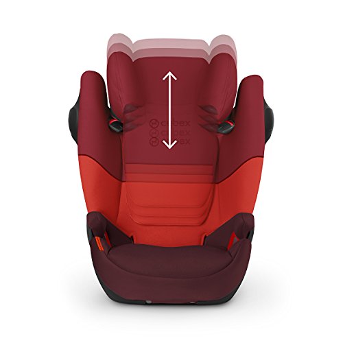 Cybex - Silla de coche grupo 1/2/3 Pallas M-Fix SL, silla de coche 2 en 1 para niños, para coches con y sin ISOFIX, 9-36 kg, desde los 9 meses hasta los 12 años aprox.Purple Rain