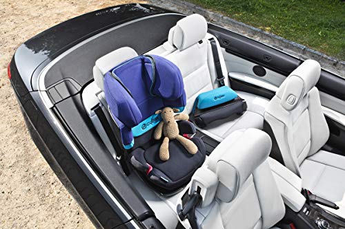 Cybex Silver Pallas-Fix 514110006 Silla de Coche Grupo 1/2/3, 2 en 1, para Niños, Gris (Gray Rabbit)