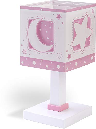 Dalber Sobremesa Moon Light Rosa, 40 W