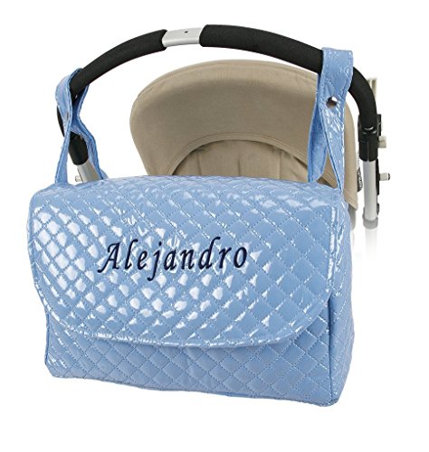 Danielstore - Bolso Plastificado carrito bebe personalizado (nombre a elegir)