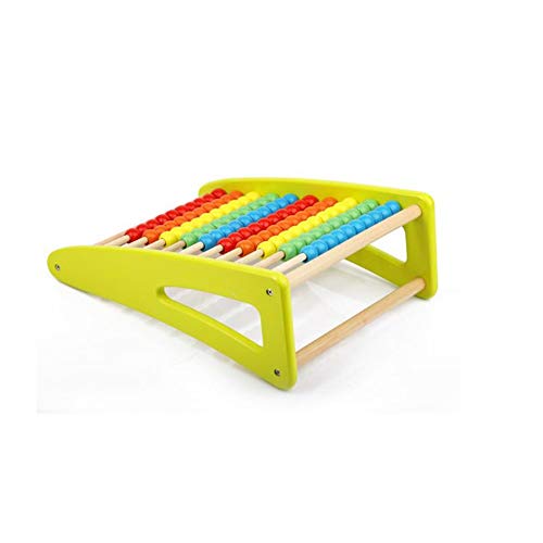 Dardo electronico Aprendizaje Juguete De Madera del Ábaco - Abacus Matemáticas Los Niños Juguetes Educativos Oficina de Ocio Deportivo (Color : Multi-Colored, Size : 24.5x11.5x32.5cm)