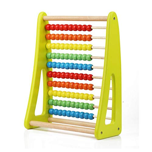 Dardo electronico Aprendizaje Juguete De Madera del Ábaco - Abacus Matemáticas Los Niños Juguetes Educativos Oficina de Ocio Deportivo (Color : Multi-Colored, Size : 24.5x11.5x32.5cm)