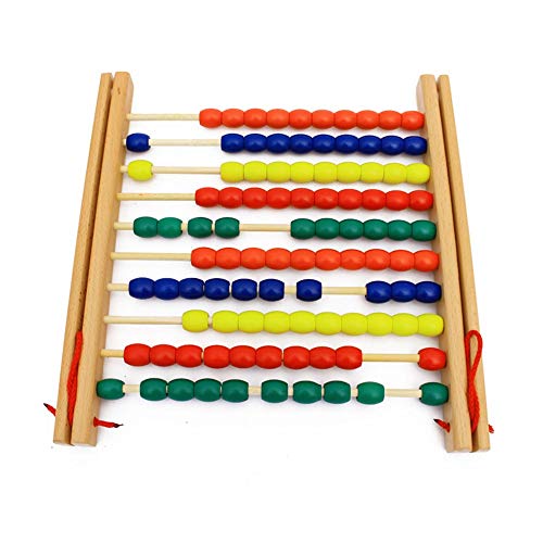 Dardo electronico Temprano Juguete Ábaco De Aprendizaje Juguetes Educativos Clásico Juguete De Madera Ábaco Matemáticas Oficina de Ocio Deportivo (Color : Multi-Colored, Size : 32.5x35.5x25cm)