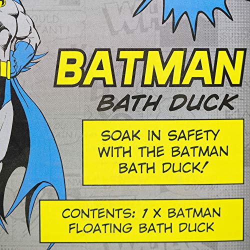 dc comics Pato de baño de Goma Batman, Color Negro (Paladone PP4433DC)