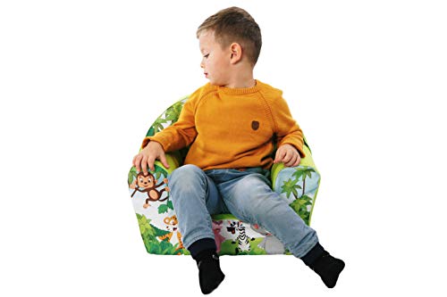 Delsit - Sillón infantil universal verde Talla:UNI