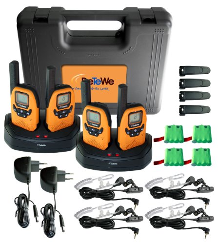 DeTeWe Outdoor 8000 Quad Case, LCD, 0.5 W, Power - Intercomunicador bebé