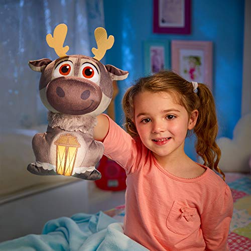 Disney- Luz de Noche y Juguete blandito, Color marrón (Moose Toys 258FZO)