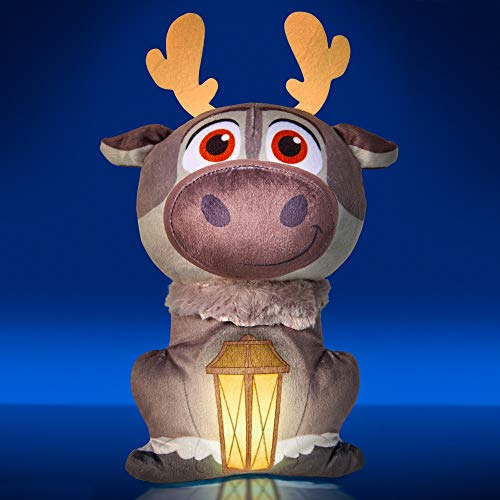 Disney- Luz de Noche y Juguete blandito, Color marrón (Moose Toys 258FZO)