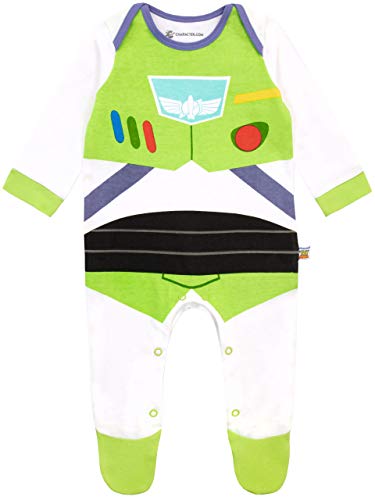 Disney Pijama Entera para Niños Bebés Toy Story Buzz Lightyear Multicolor 3-6 Meses