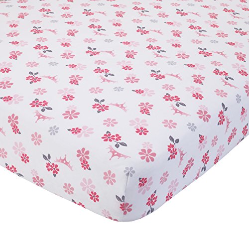 Disney Princesa Cama infantil, 4 piezas, color rosa