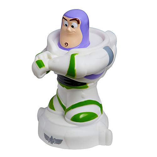 Disney Toy Story 279TOY Buzz Lightyear GoGlow Buddy Luz Nocturna y Linterna, Color Blanco