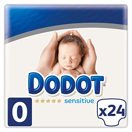 Dodot Protection Plus Sensitive Pañales Talla 0 (1.5 - 2.5 kg) -  2 x 24 Pañales