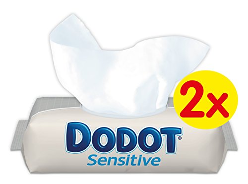 Dodot Sensitive - Toallitas para bebés, 108 unidades