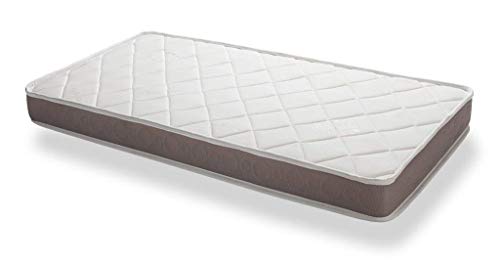 DORMIDEO Colchón Cuna viscoelástico BabyBed - Dos Caras higiénico, Transpirable y Antideslizante