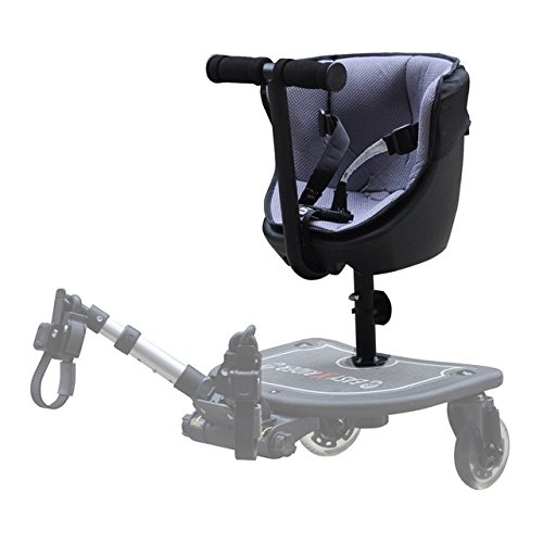 Easy X Rider - Asiento para patinete caer25-1108 para coche de paseo negro