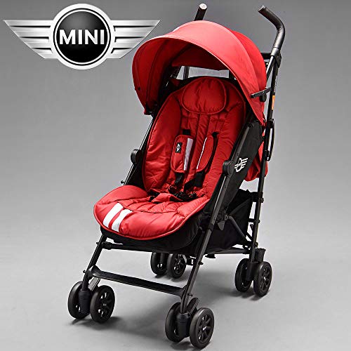 EasyWalker - Silla de Paseo Easy Walker Mini Buggy Union Jack Blazing Red rojo