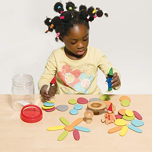 edx education Junior Rainbow Pebbles Juego de actividades, 36 piezas