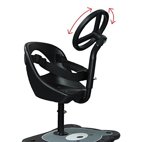 Eichhorn Cozy S Rider Asiento para cochecito, Niños, Negro