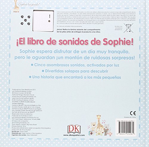 ¡El libro de sonidos de Sophie!: Sophie la girafe