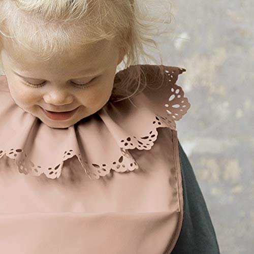 Elodie Details Babero para Bebés - Faded Rose, Rosa