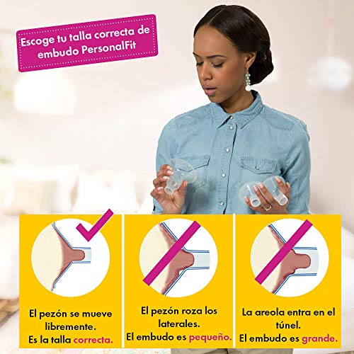 Embudo para sacaleches Medela, talla L (27 mm)