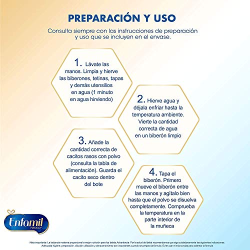 Enfamil Complete 1 Leche Infantil para Lactantes Bebés de 0 a 6 Meses de Edad - 800 gr