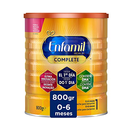 Enfamil Complete 1 Leche Infantil para Lactantes Bebés de 0 a 6 Meses de Edad - 800 gr