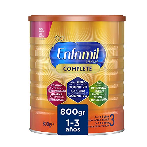 Enfamil Complete 3 - Leche Infantil De Continuacion Para Lactantes Niños De 1 A 3 Años - 800 g