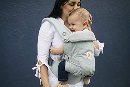 Ergobaby Mochila Portabebés Ergonomicas para Recién Nacido a 20kg, Adapt 3-Posiciones (Menta)