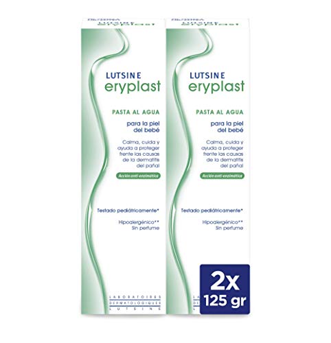 Eryplast Lutsine E45 Pasta al Agua Crema Pañal Bebé 2 x 125 ml