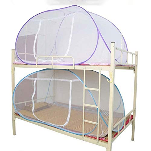 Etopfashion Cama Plegable Mosquitera Fácil Pop Up Tienda de campaña Instalación sin conexión Puerta de Red para niños Adultos Individual Doble