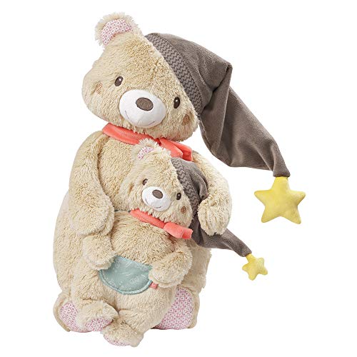 fehn 060225 fehn 060225 Peluche Oso | suave de peluche para agarrar, sentir, knuddeln y Verdad | para bebés y niños pequeños a partir de 0 + meses, tamaño: 25 cm, multicolor