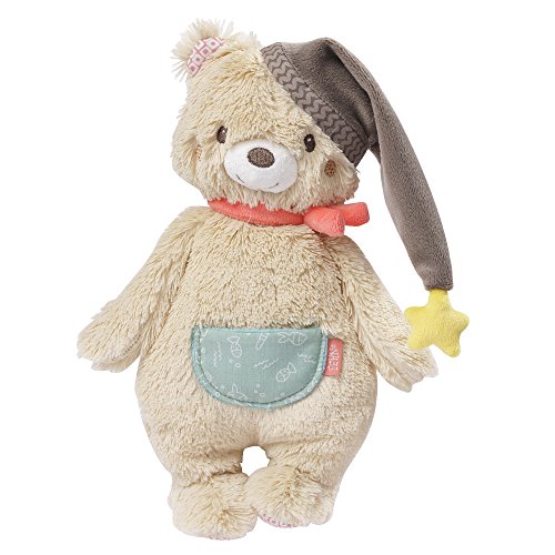 fehn 060225 fehn 060225 Peluche Oso | suave de peluche para agarrar, sentir, knuddeln y Verdad | para bebés y niños pequeños a partir de 0 + meses, tamaño: 25 cm, multicolor