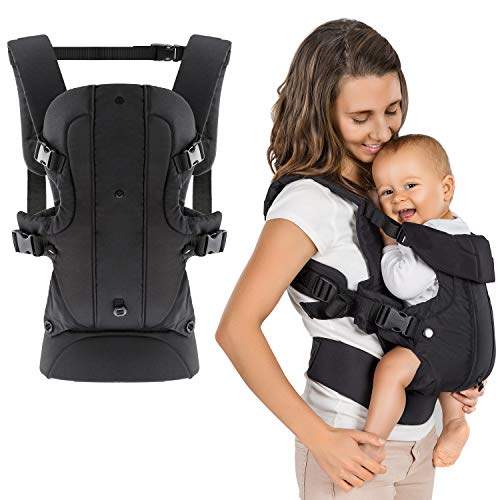 Fillikid - Mochila portabebés ergonómica 4 en 1 - Múltiples posiciones, crece con el niño, ajustable - para recién nacidos y bebés. (3,5-15 kg)