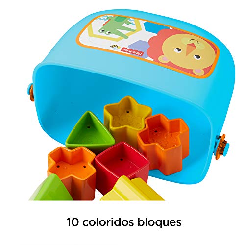 Fisher-Price disney Bloques infantiles, juguetes bebes 6 meses, multicolor, (Mattel FFC84)